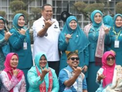 Hari Kedua Jambore Kader PKK Berprestasi Tingkat Provinsi Sumbar, Wako Yota Balad Berikan Motivasi
