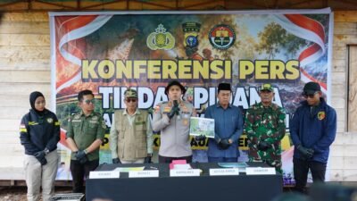 Bakar Lahan Picu Karhutla 85 Hektare, Warga Meranti Jadi Tersangka