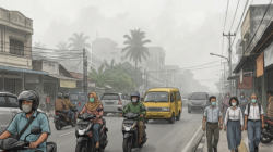 Udara Pekanbaru Masih Tidak Sehat, Siswa Kembali Belajar Daring
