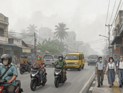 Udara Pekanbaru Masih Tidak Sehat, Siswa Kembali Belajar Daring