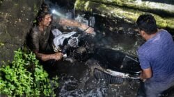 Sempat Dikira Dilarikan, Motor Terseret Arus di Kawasan Lembah Anai Ditemukan di Bawah Gorong-gorong