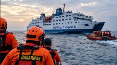 KMP Virgo Transport 8 Kecelakaan, 136 Penumpang Masih Dicari
