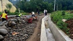 Lima Ruas Jalan di Salareh Aia Agam Dikebut, Progres Pekerjaan Capai 60 Persen