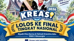 Dua Siswa SMAN 3 Batusangkar Tembus Final Nasional KREASI 2026, Angkat Makna Baju Adat Padang Magek