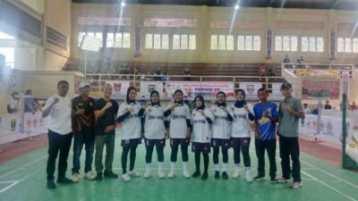 Quadran Putri Tanah Datar Raih Perak, Takluk dari Sijunjung di Final