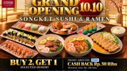 Songket Sushi & Ramen Resmi Hadir di Batusangkar, Tawarkan Kuliner Jepang dengan Harga Bersahabat