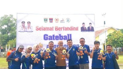 Gateball Tanah Datar Sumbang Perak dari Nomor Triple Mix