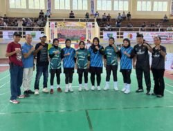 Sepak Takraw Tambah Perak, Tanah Datar Kalah dari Sijunjung di Doble Event Putri