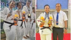 Judo Tanah Datar Raih Dua Perak di Mentawai, Nazwa Salsabilla Tembus Final