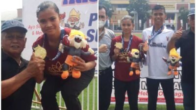 Atletik Tanah Datar Sumbang Emas dan Perunggu di Porprov Sumbar