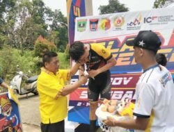 Ban Bocor di Putaran Keenam, Ade Maesa Tetap Gas dan Raih Medali Perak