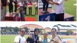 Anggun dan Yurmi Sumbang Dua Emas untuk Tanah Datar di Final Atletik Porprov Sumbar