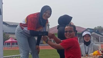 Yurmi Eka Putri Sumbang Emas Keenam Atletik Tanah Datar di Porprov Sumbar 2026