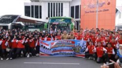 81 Anggota Rombongan Paskibraka Tanah Datar Ikuti Studi Komparatif ke Medan