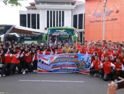 81 Anggota Rombongan Paskibraka Tanah Datar Ikuti Studi Komparatif ke Medan